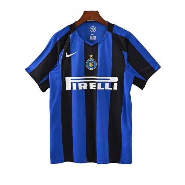 Inter milan home jersey mens retro shirt 2004-2005